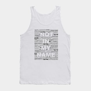 Not in my Name BLACK Tank Top